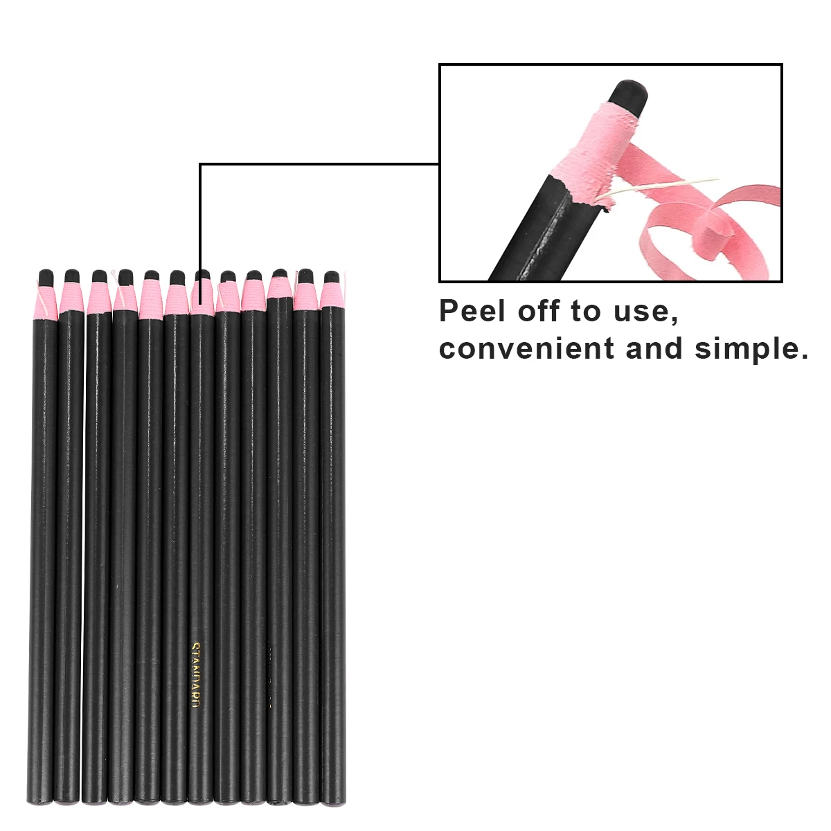 

No-sharpening Crayons Peel off Marker Pencils Sewing Red Drawing Marking Erasable Pens Peel-off Grease