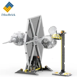 892 Pcs Mocs Sets Star Movie Spaceship Model Bricks TIE Bizarro (TIE/e1) Experimental M1 Starfighters Kits Builidng Blocks Toys