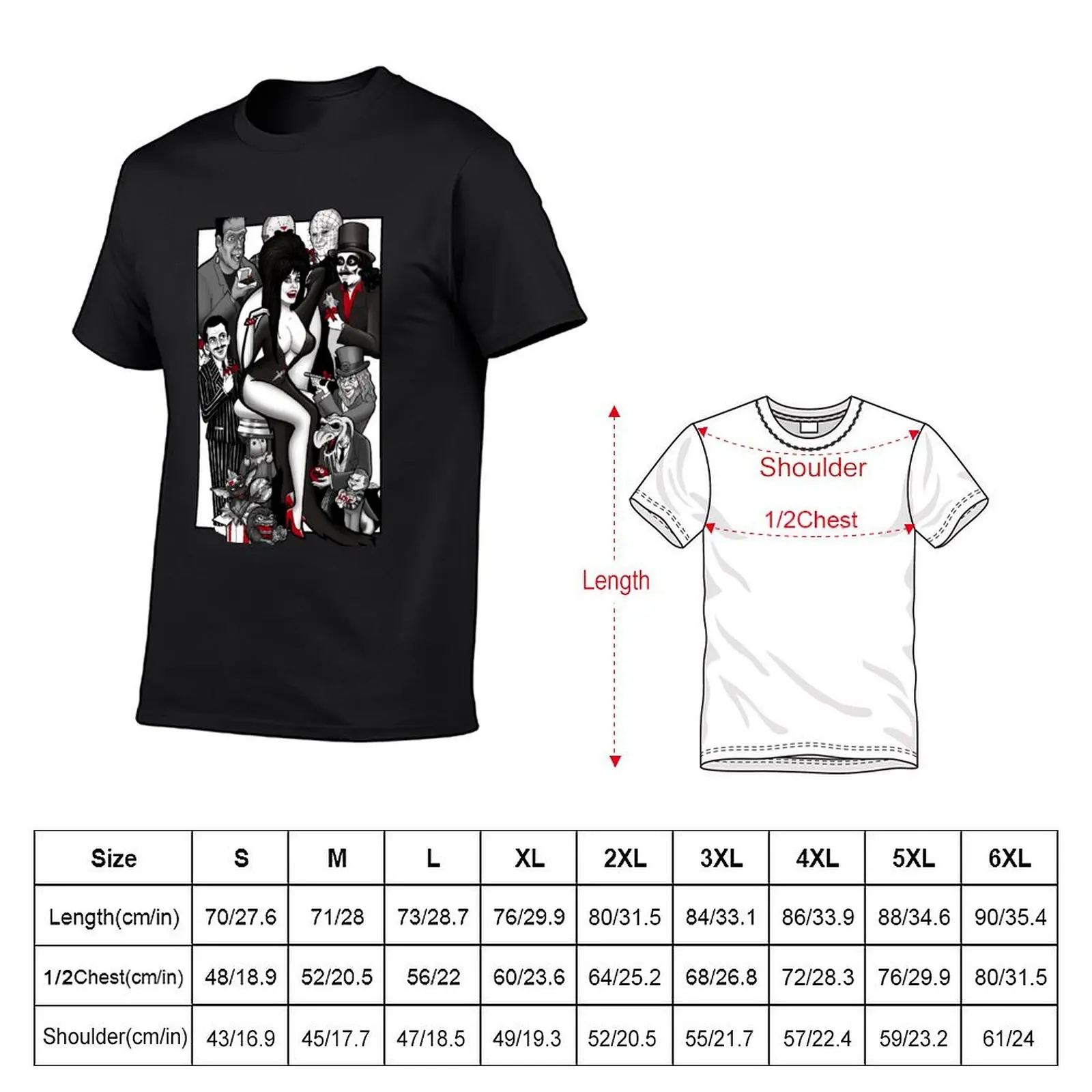 Horror-riffic Suitors T-Shirt korean fashion for a boy plain white t shirts men