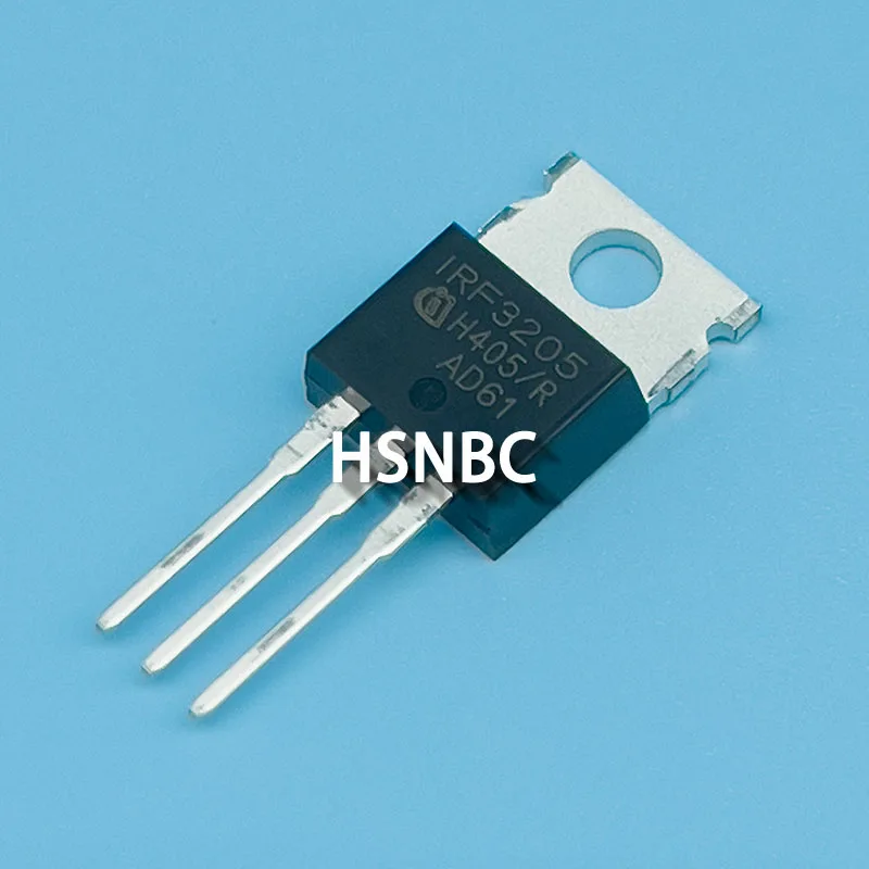 10Pcs/Lot IRF3205PBF IRF3205 F3205 TO-220 55V 110A MOSFET N-Channel Power Transistor 100% New Imported Original