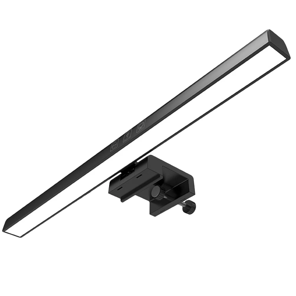 Monitor Eye Protection Light LED Computer Screen Lamp with Asymmetric for Desk Home Office Adjustable White Warm