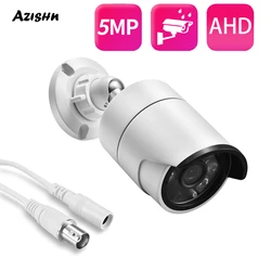 AZISHN Used for outdoor waterproof AHD CCTV security camera 5MP 1080P HD night vision camera