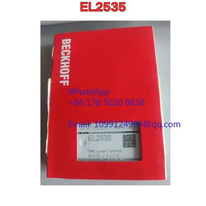 

Новый модуль Beckhoff EL2535