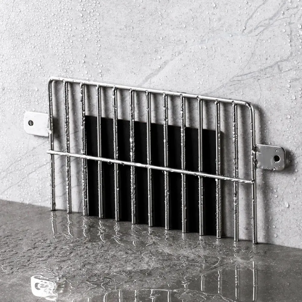 1Set Rvs Gutter Guard Anti-Blocking Filter Balkon Afvoerputje Flank Filter Scherm Leaf Stopper Gutter Guard