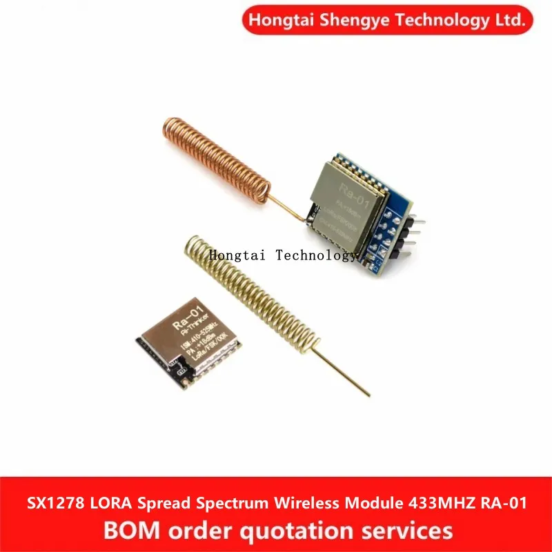 SX1278 LORA Spread Spectrum Wireless Module 433MHZ Wireless Serial UART Interface RA-01