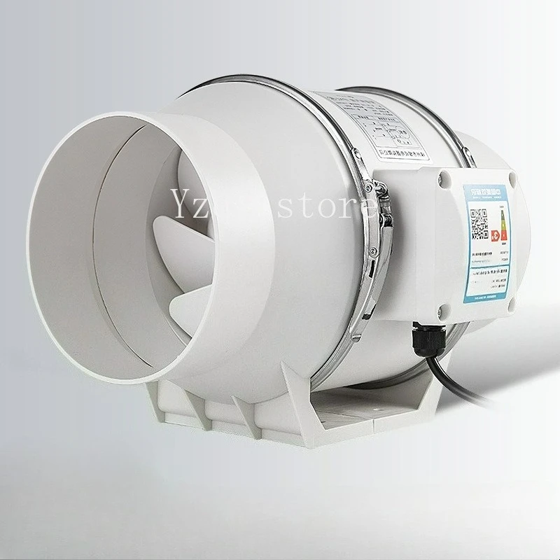 Exhaust Fan Home Mute Inline Duct Fan Bathroom Exhaust Fan Ventilation Equipment Kitchen Bathroom Wall Mounted Air Purifying Ve