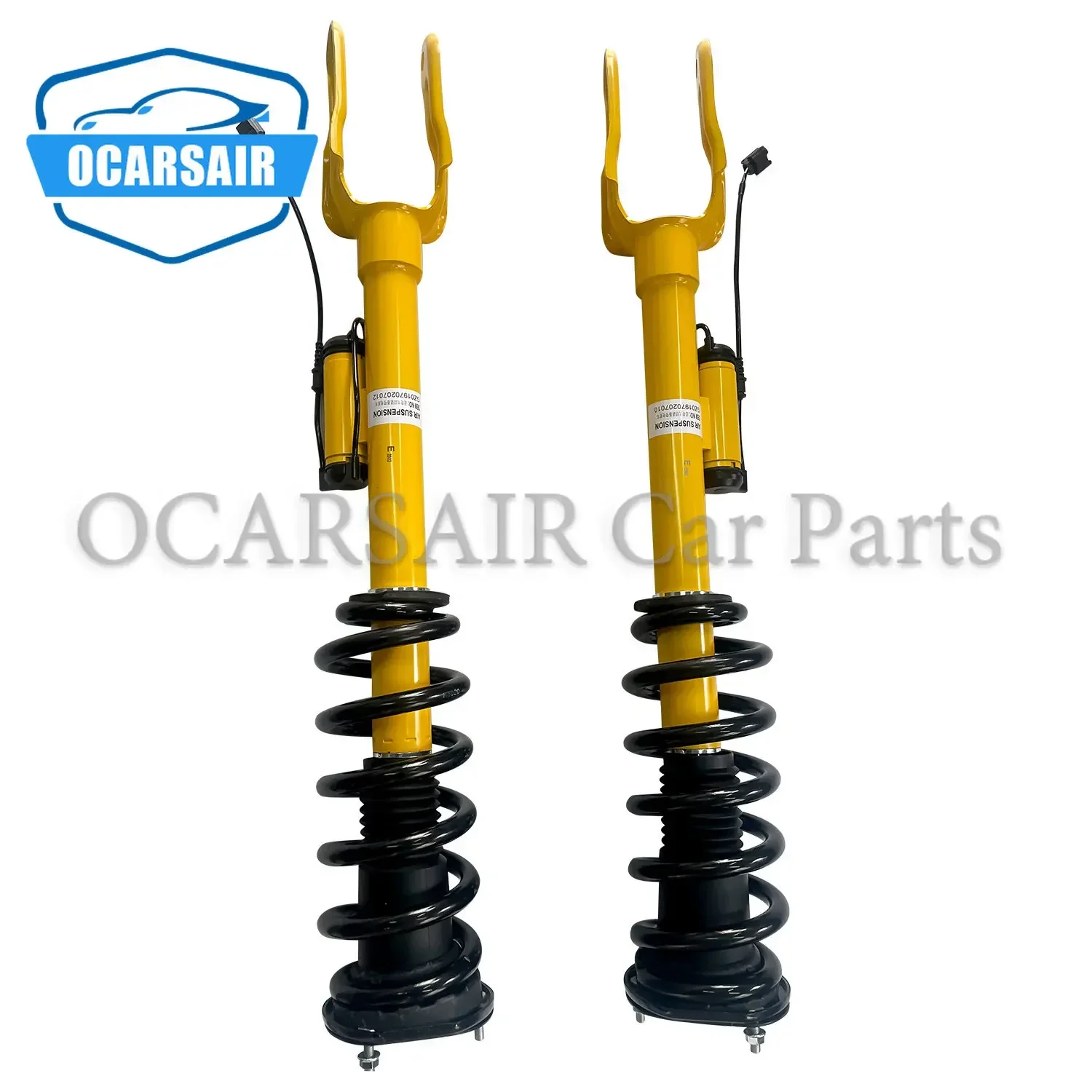 2PCS Front Left&Right Shock Absorber Assy for Jeep Grand Cherokee SRT Sport 6.4L 2012-2015 W/ADS 68139497AC 68139496AC