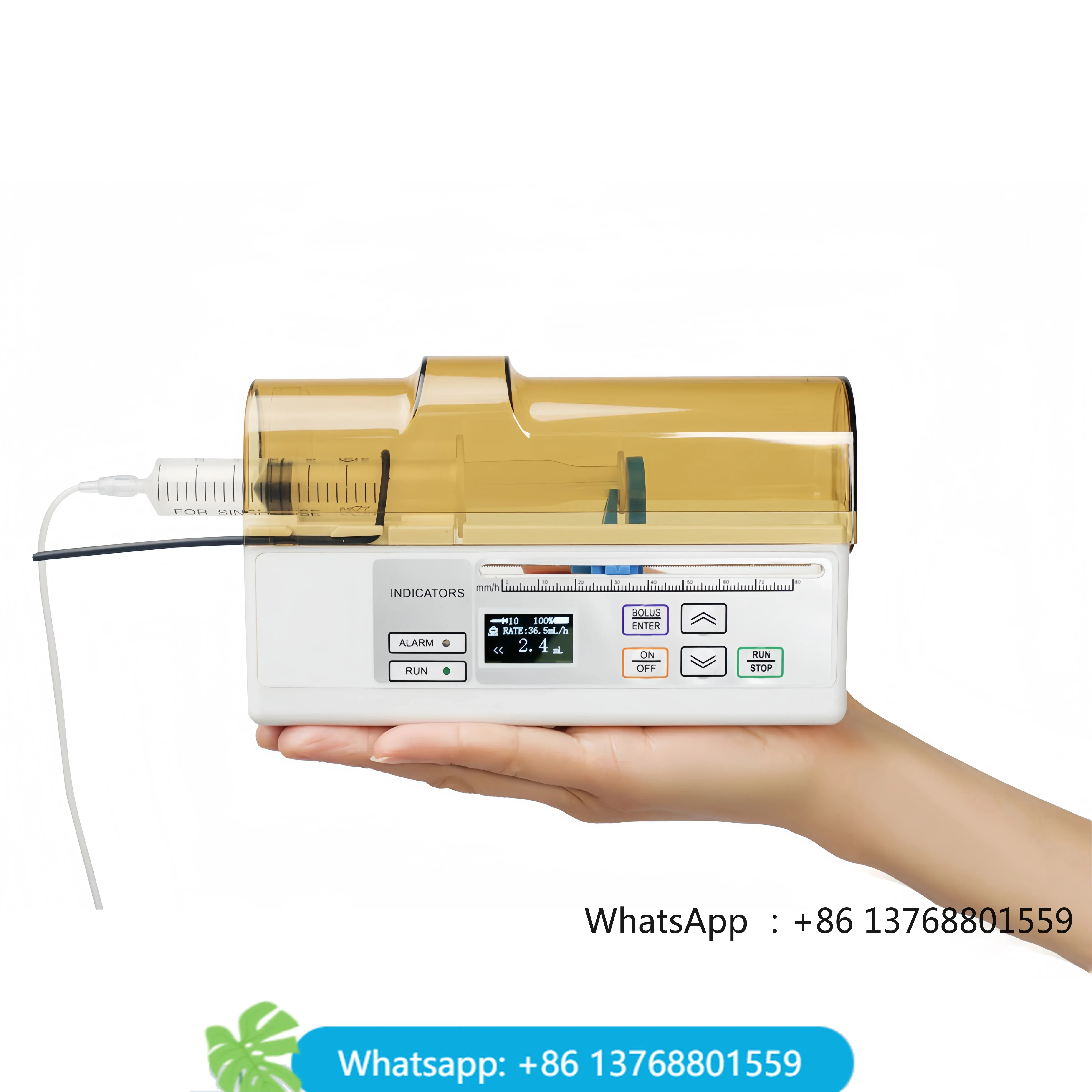 Hospital Ambulance Automatic 1ml 2.5ml 5ml 10ml 20ml 30ml 50ml Portable 200g Medical Electric Pump