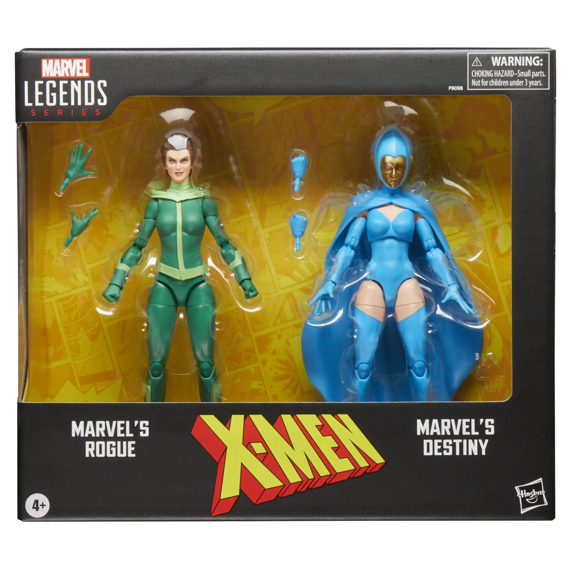 

Marvel Legends X-Men Rogue Destiny, 2 шт., 6 дюймов, экшн-фигурка X, мужские игрушки, модель куклы