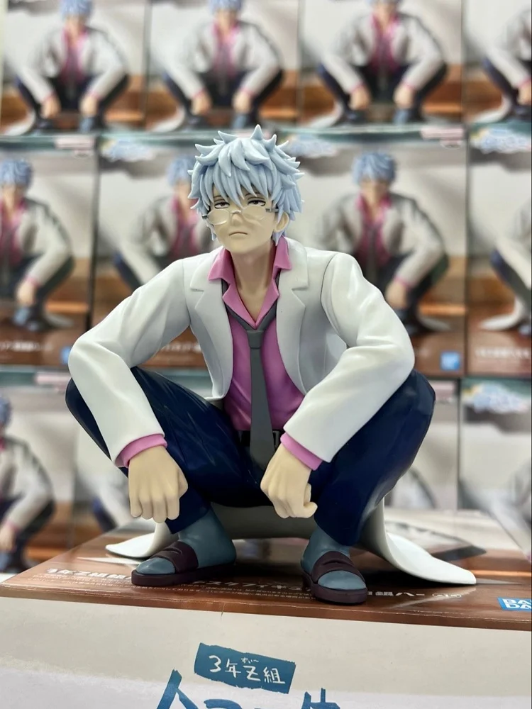 [متوفر] حقيقي 3 سنوات Z الفئة السيد جينبا أنيمي لعبة رانما ساكاتا جينبا نموذج لجسم حلية الصبي لعبة هدية عيد ميلاد