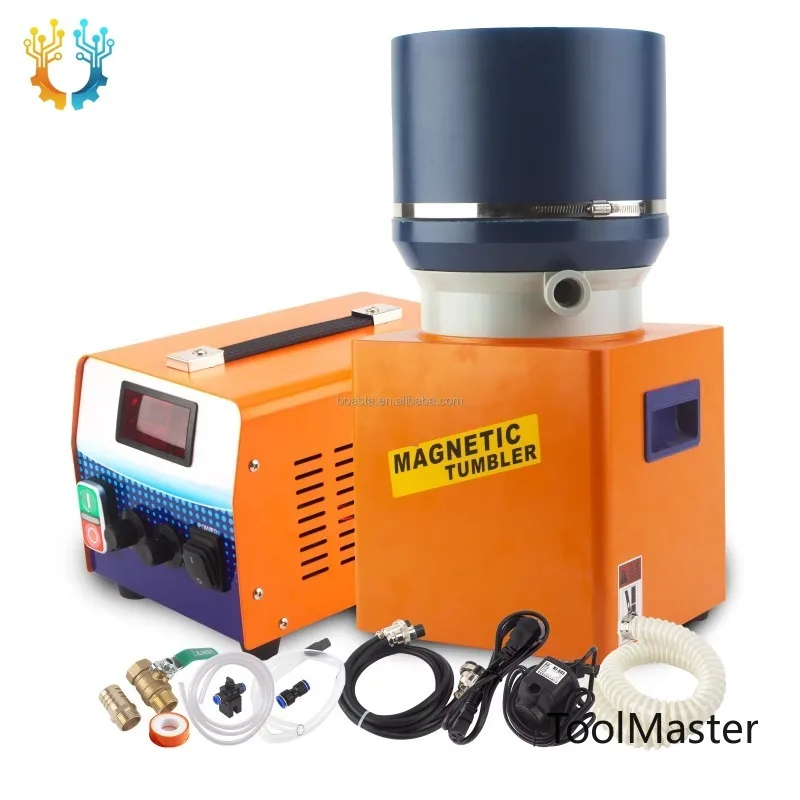 

[2026]Boasta Professional KT-860 Jewelry Gold Polishing Machine 2 In 1 Magnetic Tumbler And Barrel Grinder For Jewelry Workshop