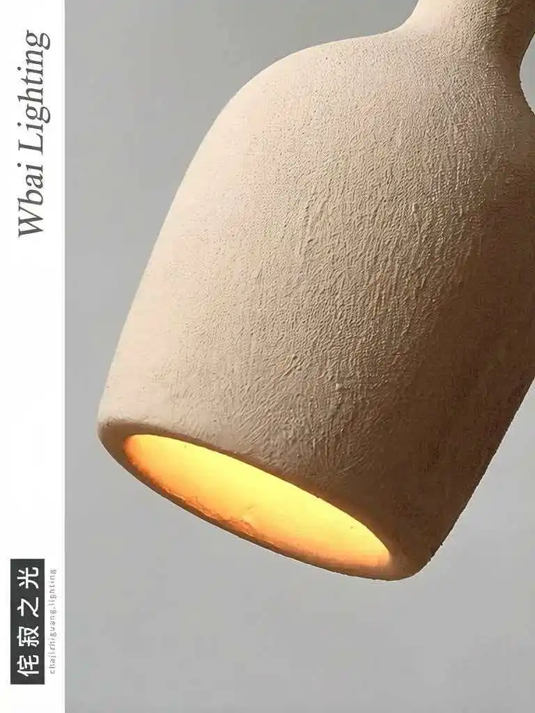 Modern Wine Bottle Wabi Sabi Pendant Light Unique Ceiling Chandelier for Dining Room Living Room Bar Loft - Home Decorative Hang