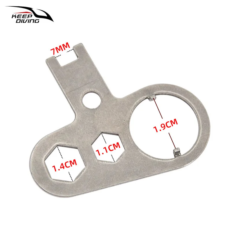 Scuba Diving BCD Power Inflator Tool K Sharp Valve Removal Install Repair Kit Divers Accessories