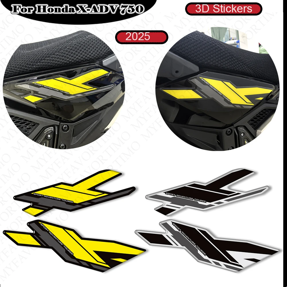 For Honda X-ADV XADV X ADV 750 2025 Adventure Motorcycle Protector Fender Shell Fairing Handguard Wind Deflector Body Stickers
