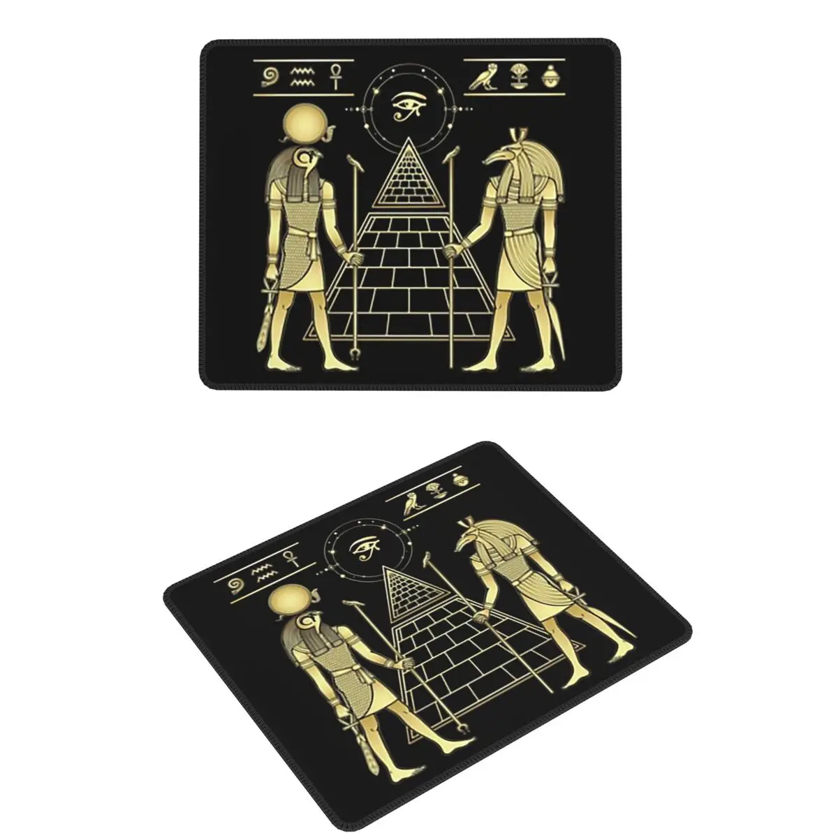

Egyptian God Ra And Seth Mouse Pad Computer Keyboard Mouse Mat Gaming PC Desk Mat Office Accessories Table Mats