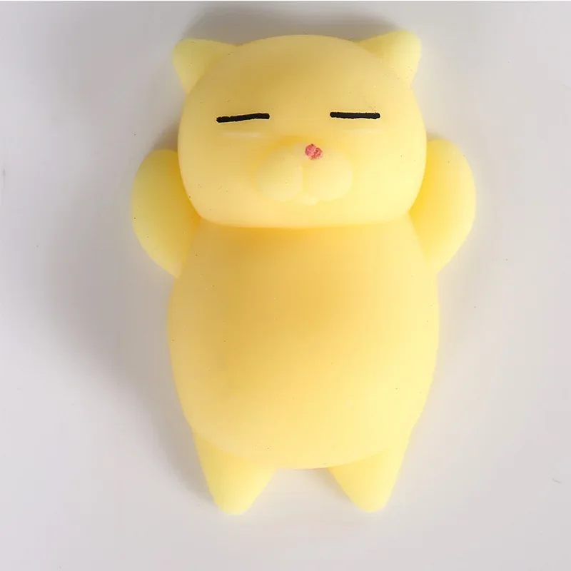 Nette Haustier Katze Stressabbau Rebound Spielzeug Weiche Nette Kleine Tier Prise Ball Kinder Erwachsene Geschenk stressabbau spielzeug