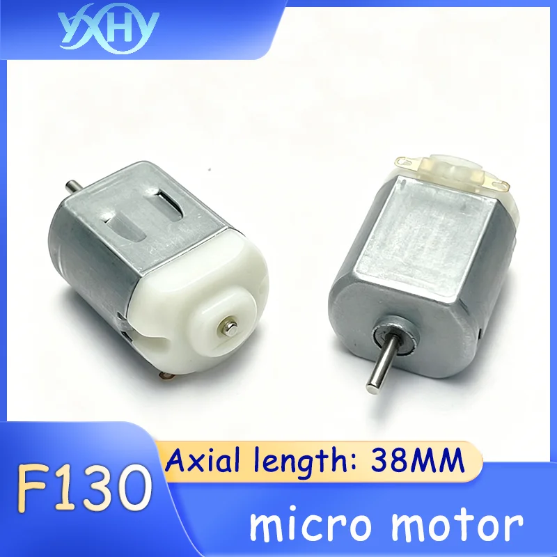 F130 Miniature Motor Desktop Vacuum Cleaner Mini Fan Shaving Blade Educational Experiment Motor 130 Motor