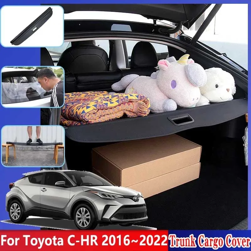 

For Toyota C-HR Accesories 2016~2022 AX10 AX50 IZOA CHR CH R Cargo Dedicated Curtain Privacy Security Shield Shade Car Interior