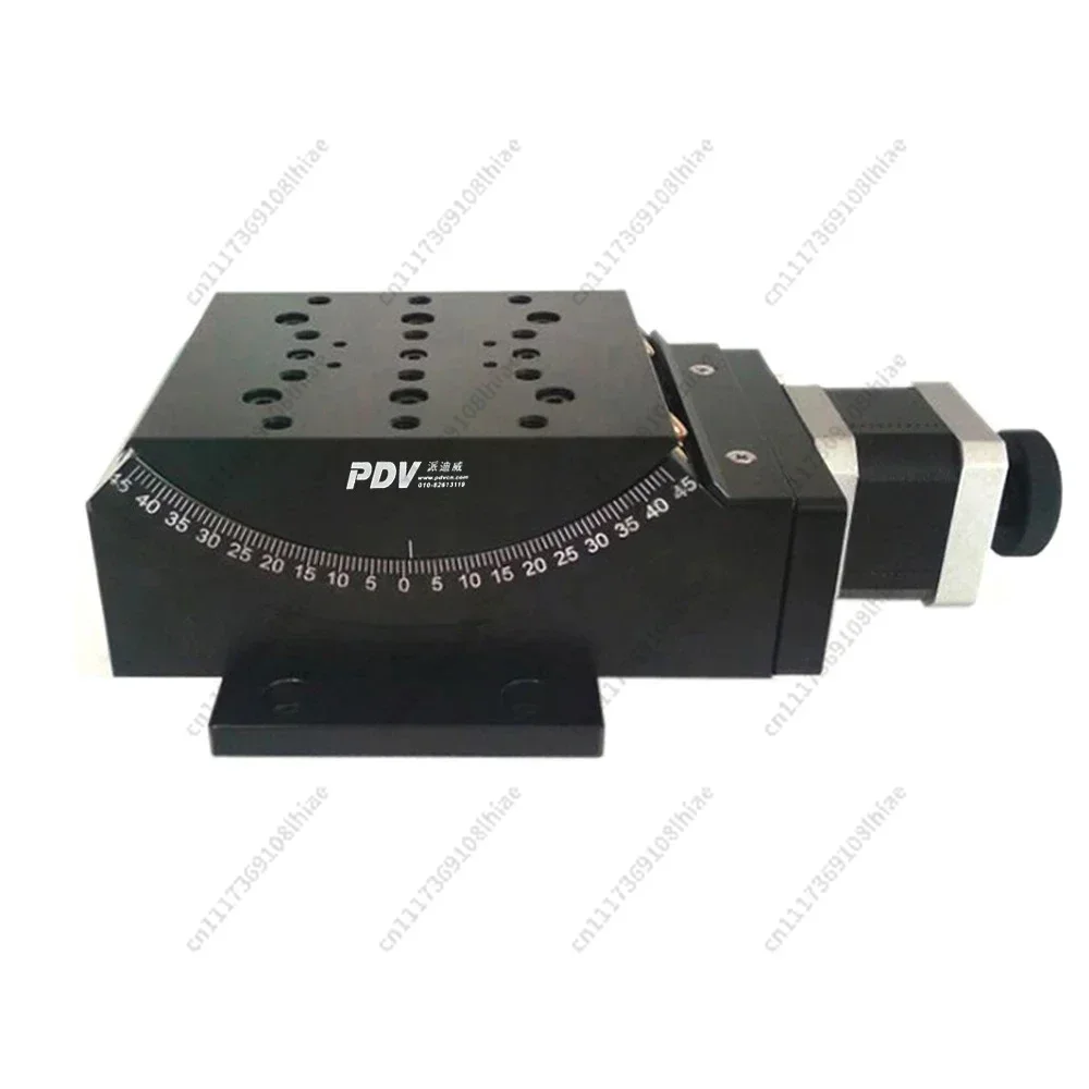 PT-GD303 Motorized Goniometer Stage, Rotation Range: +/- 45 Degree Yaw Platform Load Pitch Platform