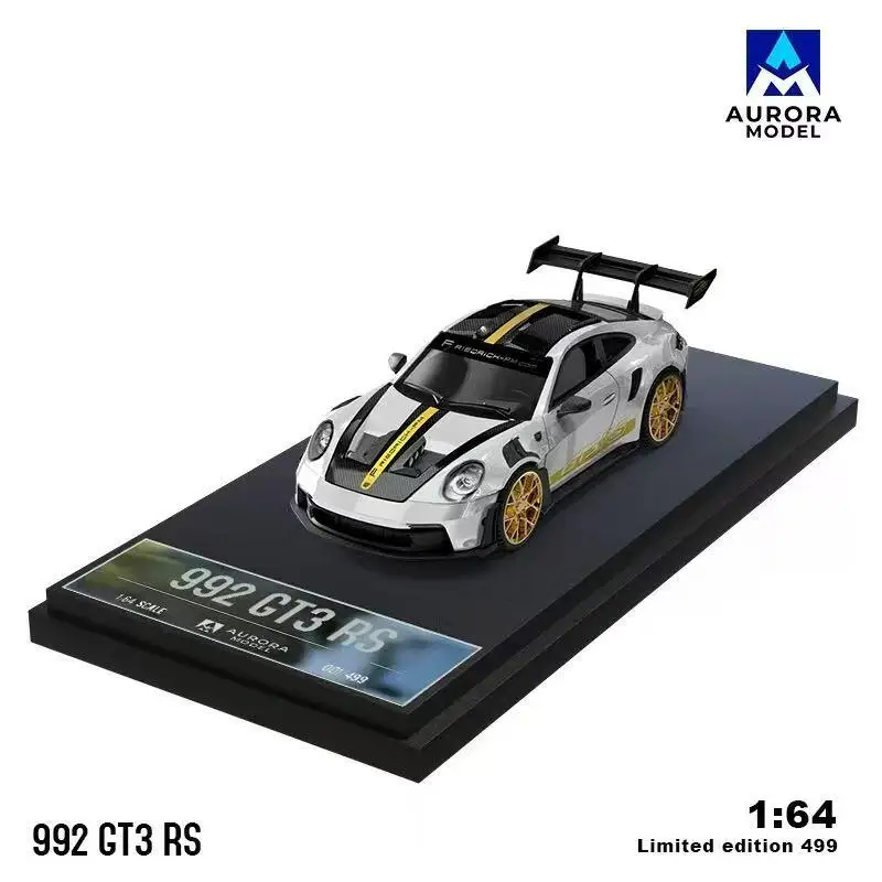 

Предзаказ: Коллекционная модель автомобиля Aurora 1:64 RS GT3, литая под давлением, миниатюрный подарок
