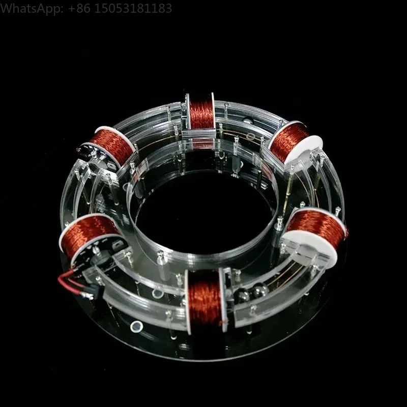 Ring Accelerator Cyclotron High-tech Toy Physical Model Diy Kit  Gift Toys