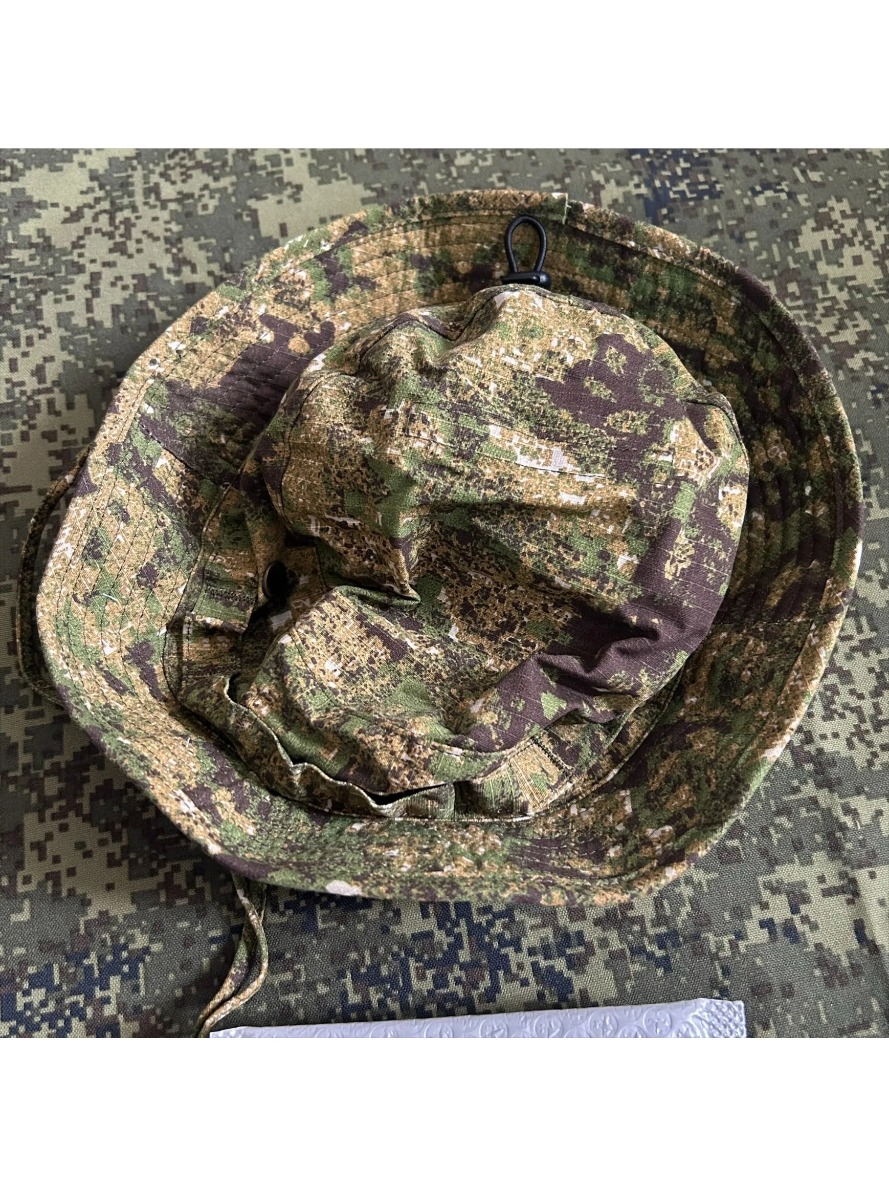 Pencott Green Zone Camouflage Beni Hat Wander-Fischerhut mit rundem Rand, UV-Schutz, Sonnenschutz, Sonnenhut, 60 mm Kopfumfang