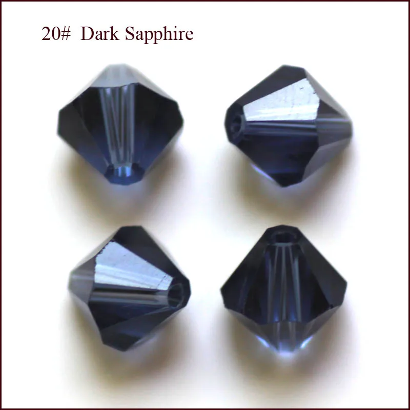 StreBelle AAA Kristall Doppelkegel Perle 5301 200 TEILE/LOS 3MM 4MM 5MM 6MM 8MM 10MM Tschechische Lose Facette Glas Perlen für DIY Schmuck Machen – Detail 23