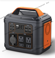 Portable power station, 300W 296Wh solar generator fast charging/110V AC socket/DC port