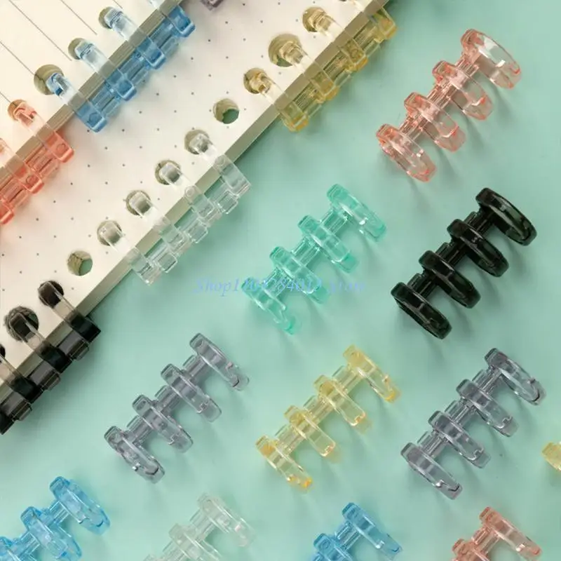 R6FF PLÁSTICO RAIS 4 RING FLEXIBLE PARA DOCUMENTO ARGANTAÇÃO DA PADELA STACK 5X