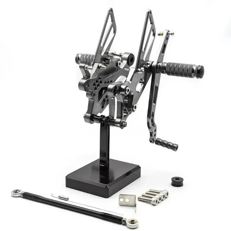 Applicable to For  YZFR6 YZF-R6 YZF R6 2006 2007 2008 - 2022 CNC Aluminum Motorlcycle Adjustable Rearset Footpeg Foot Peg Rear S