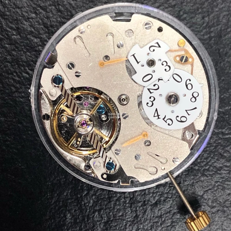 Watch Accessories Wenzhou 12 Character Calendar Mechanical Movement Six O'clock Fake Tourbillon Movement Anti Pendulum Movement