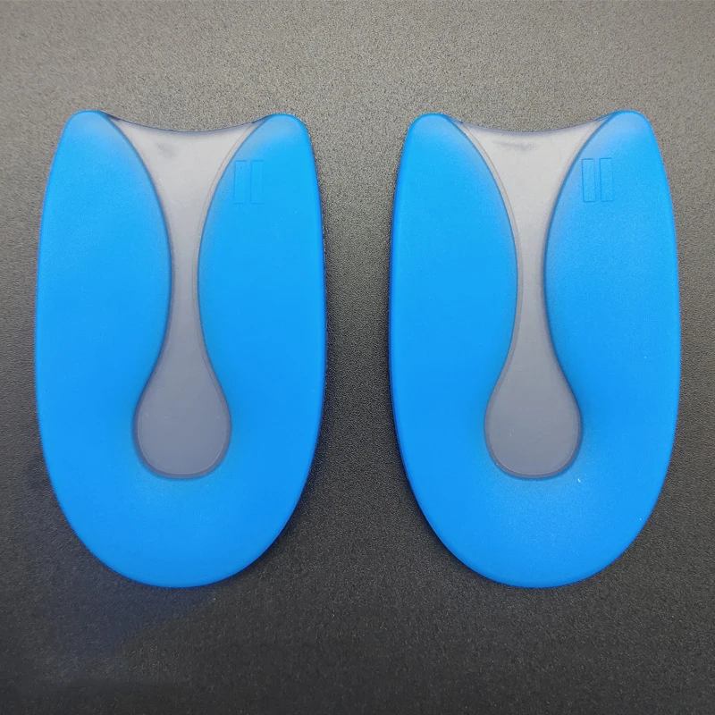 Silicone Gel Insoles Heel Cushion Soles Relieve Foot Pain Plantar Fasciitis Protectors Spur Support Shoe Pad Feet Care Inserts