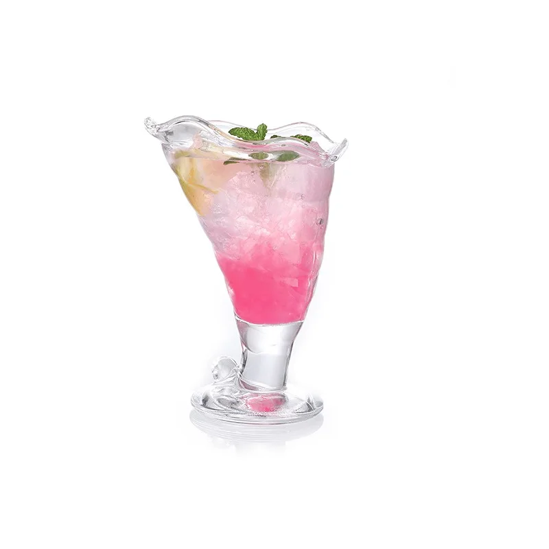 315ml Creative Bubble Tea Cup, Juice Glass Cup, Milkshake Drink Cups, Iced Coffee Cup,Cocktail Martini Glass Cups