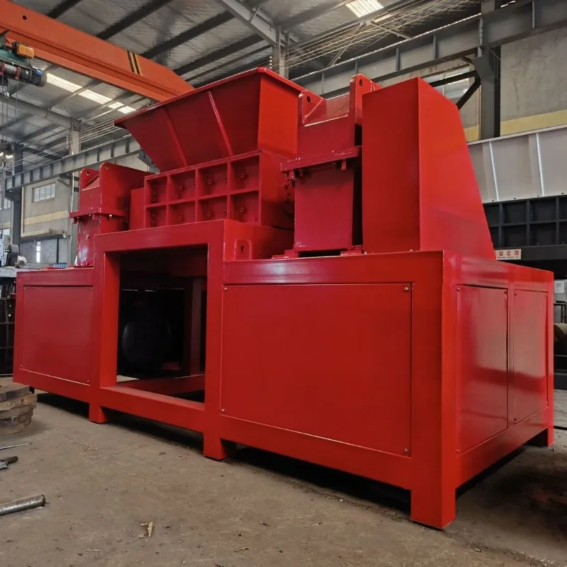 Large industrial shredder, scrap furniture, electrical appliances, solid waste metal waste treatment equipment