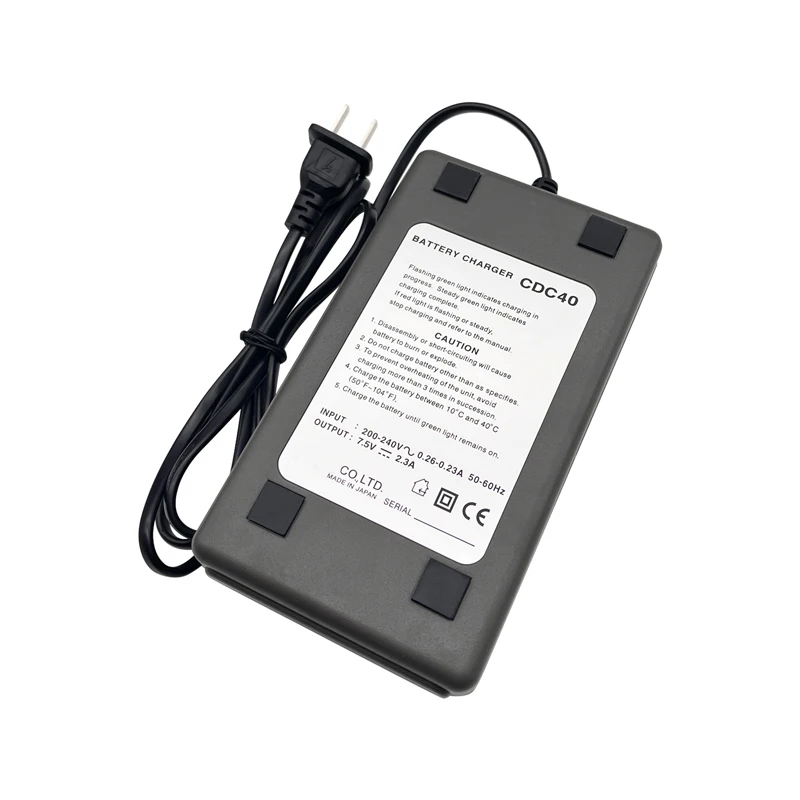 Caricabatterie CDC40 per BDC35 BDC35A Total Station Instruments batterie Power Charging alta qualità più recente