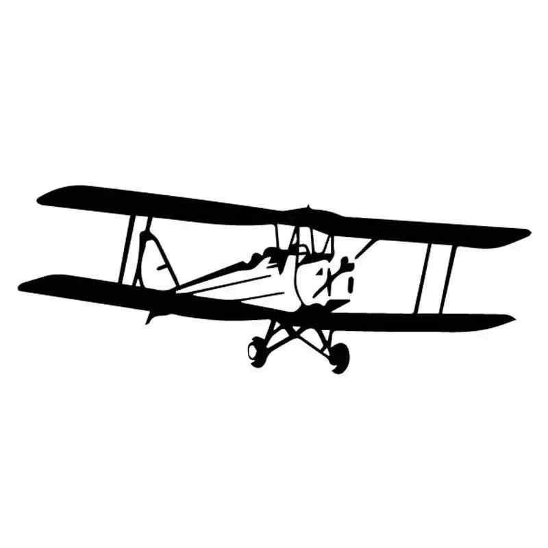 

Cool Aircraft, Exquisite Decals, High Quality Car Window Decoration, Personalized Pvc Waterproof Decals, Black/white, 16cm*6cm
