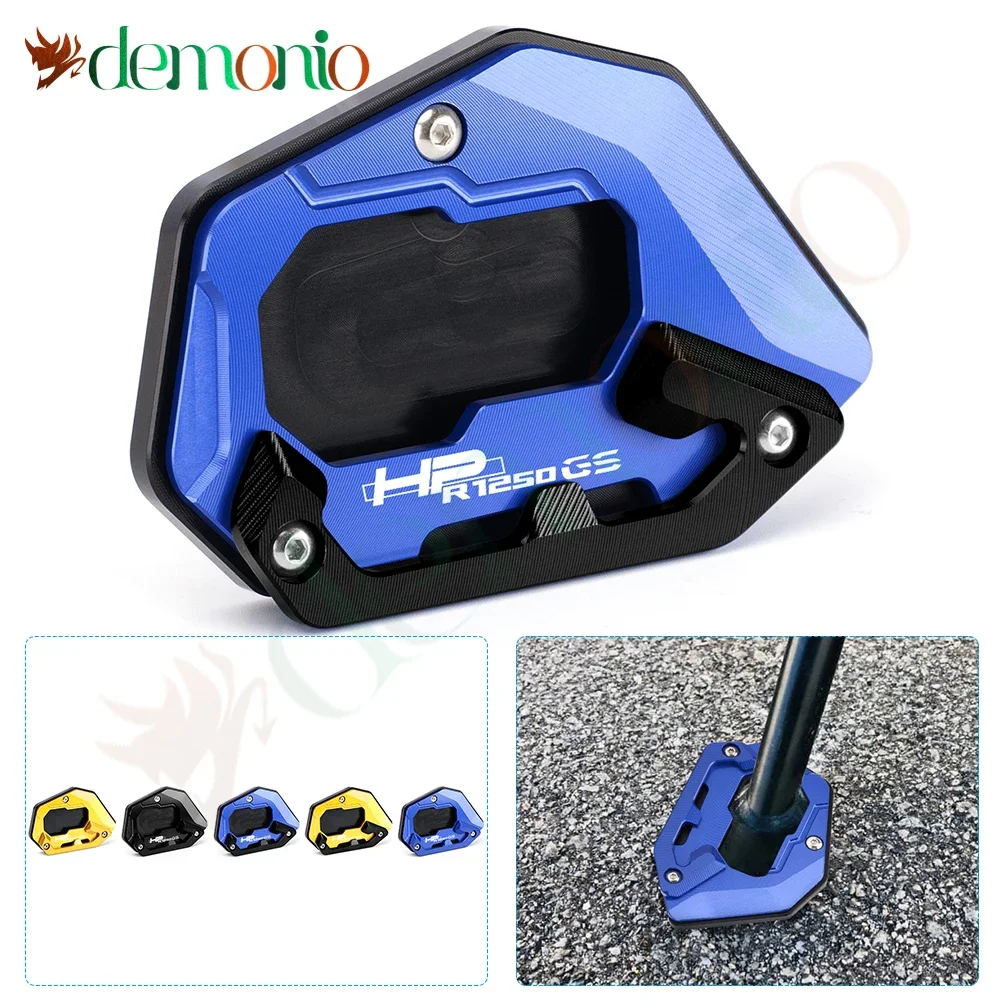 

Motorcycle Accessories For BMW HP R1250GS R 1250GS HP R1250HP Rallye Support Plate Enlarge Side Stand Extension Kickstand Pad
