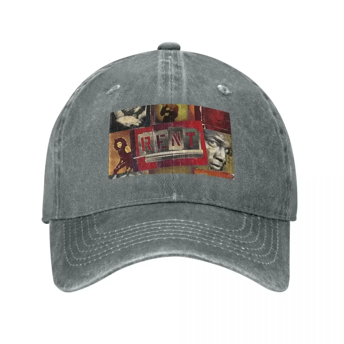 Vintage Rent Rock Musical, Signed By Complete Original Cast 1996 Baseball Cap |-F-| Cosplay Military Cap Man For Women Men's