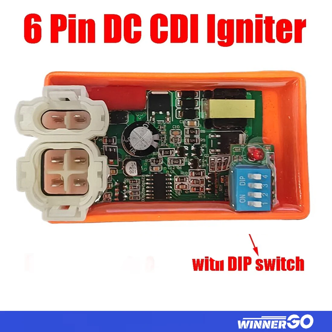 

6 Pin DC CDI Igniter Racing For Dark Veloci Thunder 250 GY6 150CC Zanella150 RX Z6 BERA BR200RR NEW DT200 CROSSMAX250 VGA Versus