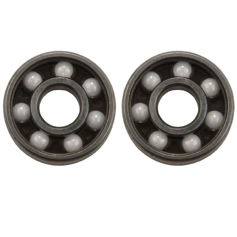 

8Pcs 608 Ceramic Ball Bearing Scooter Bearings High Precision Rating Long Lasting