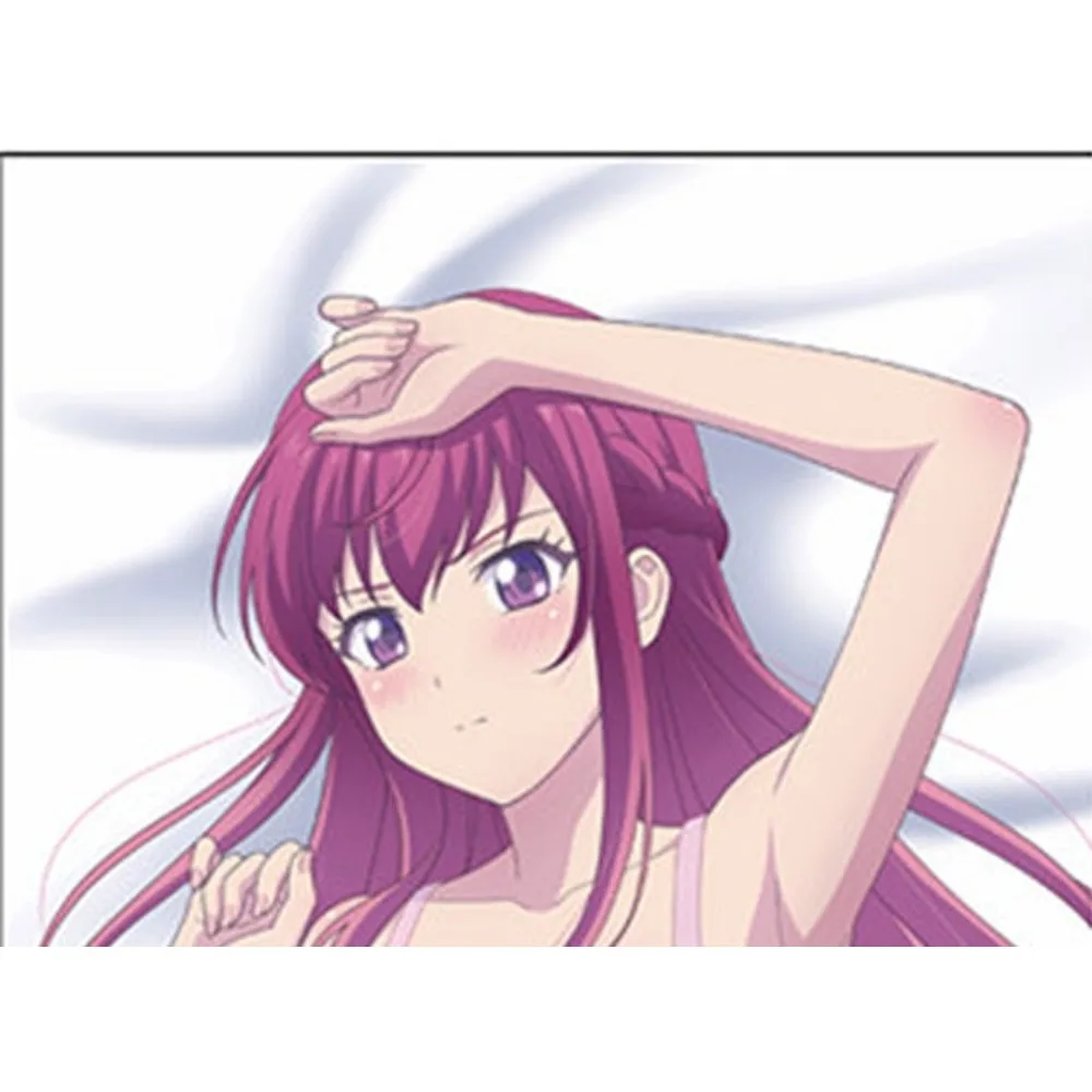 Dual Portrait Ouka Mukuzono Anime Girl Dakimakura Pillowcase For Bedroom Home Decor