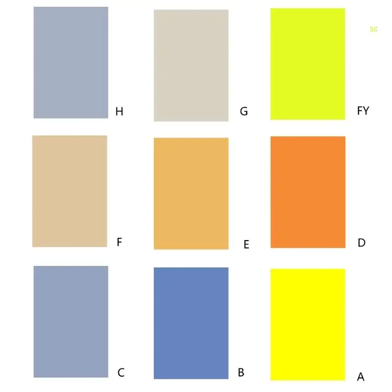 المهنية 40x50 سنتيمتر 15.75x19.69in ورقة المواد الهلامية اللون تصفية للمرحلة الإضاءة أحمر الشعر ضوء ورق فلتر ملون دروبشيب