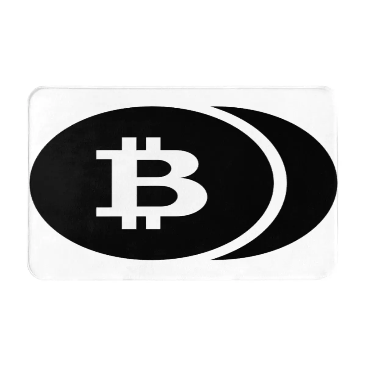 Bitcoin Accepted 2 Bath Mat Carpet Door Mat 50x80cm Outdoor Mat Kitchen Carpets Outdoor Mat