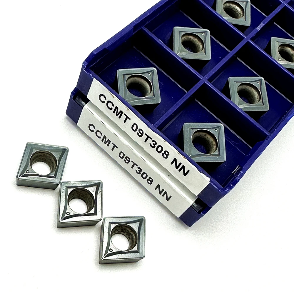 CCMT09T304 CCMT09T308 NN LT10 ภายในเครื่องมือคาร์ไบด์แทรกเครื่องกลึง CNC เครื่องมือเหล็กการประมวลผลคุณภาพสูงตัดเครื่องมือ