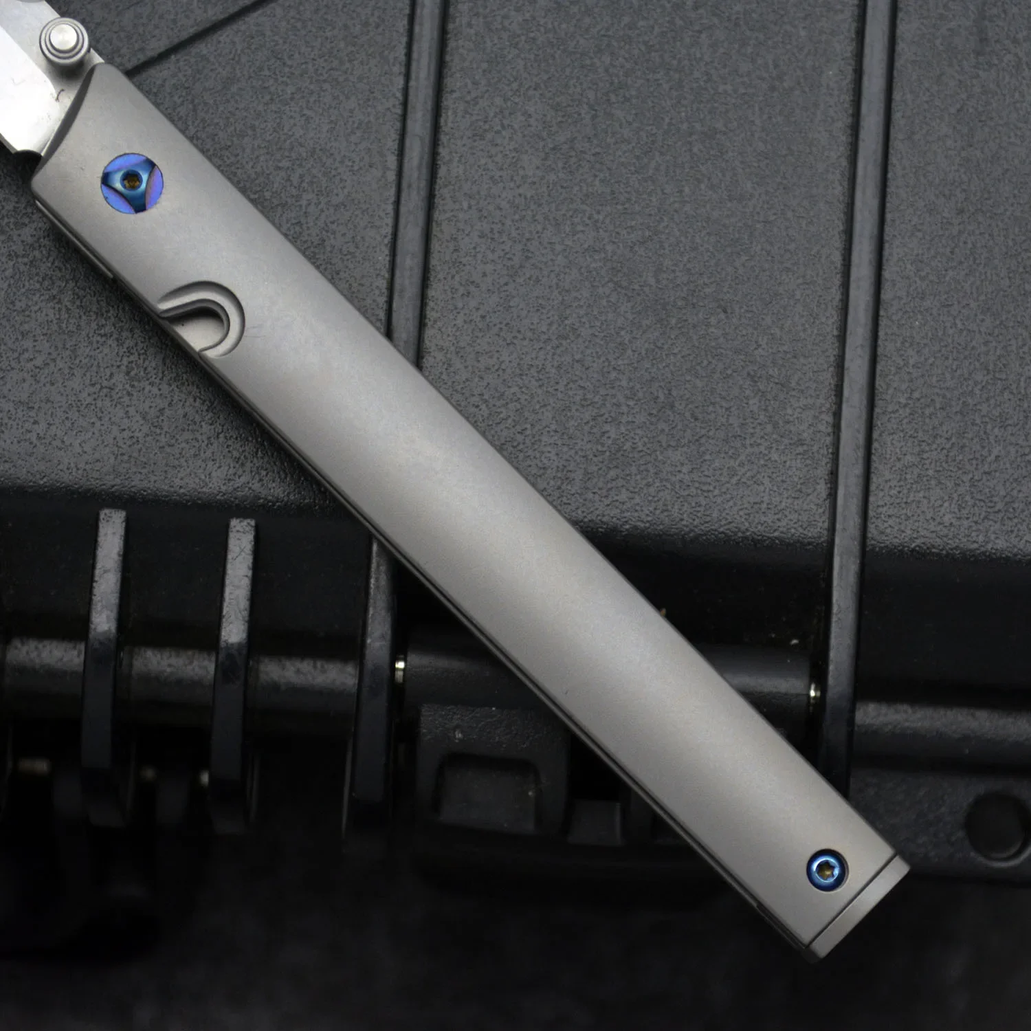 Neue 7096 CEO Klappmesser D2 Klinge Titanlegierung Griff EDC Outdoor Taktische Jagd Kampf Militär Gentleman Messer
