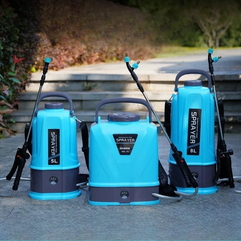 Backpack Electric Watering Can Rechargeable Pesticide Sprayer Portable Adjustable Gardening Sprayer Garden Electronic Sprayers