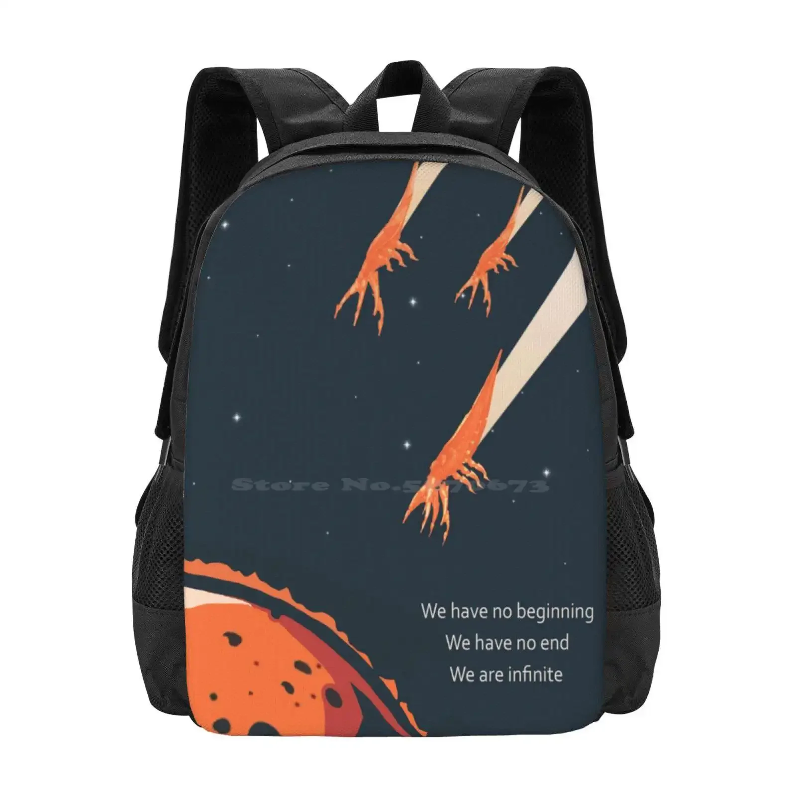 

Mass Effect Retro Hot Sale Schoolbag Backpack Fashion Bags Retro Mass Effect Reapers Me Gaming Universe Planet Stars Alien