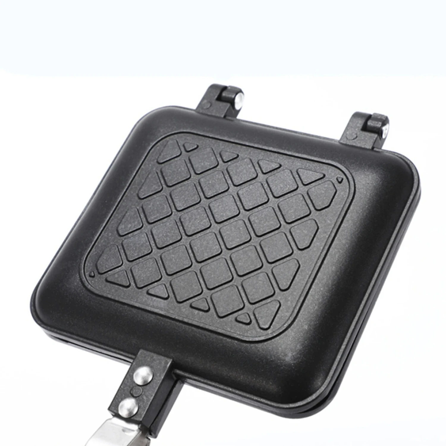 Toasted Sandwich Maker Non-stick Grilled Panini Maker With Insulated Handle Hot Sandwich Making Machine Kitchen Tools