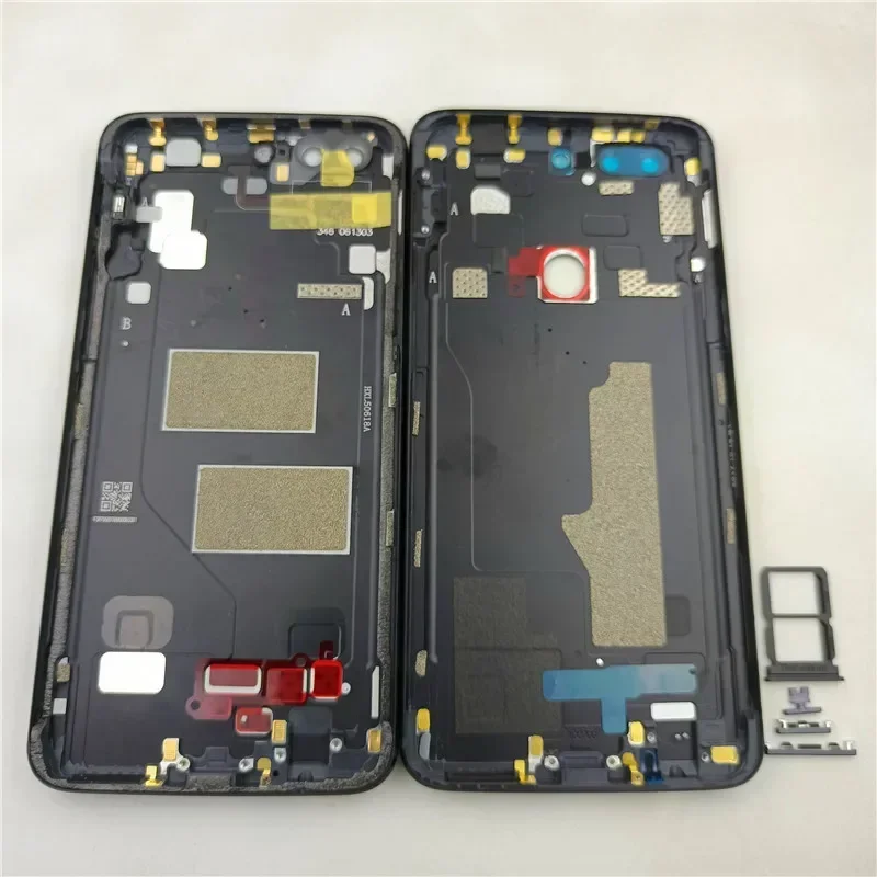 For Oneplus 5T Metal Battery Cover Rear Housing Back Case Replacement Parts for Oneplus 5 A5000 Battery Cover