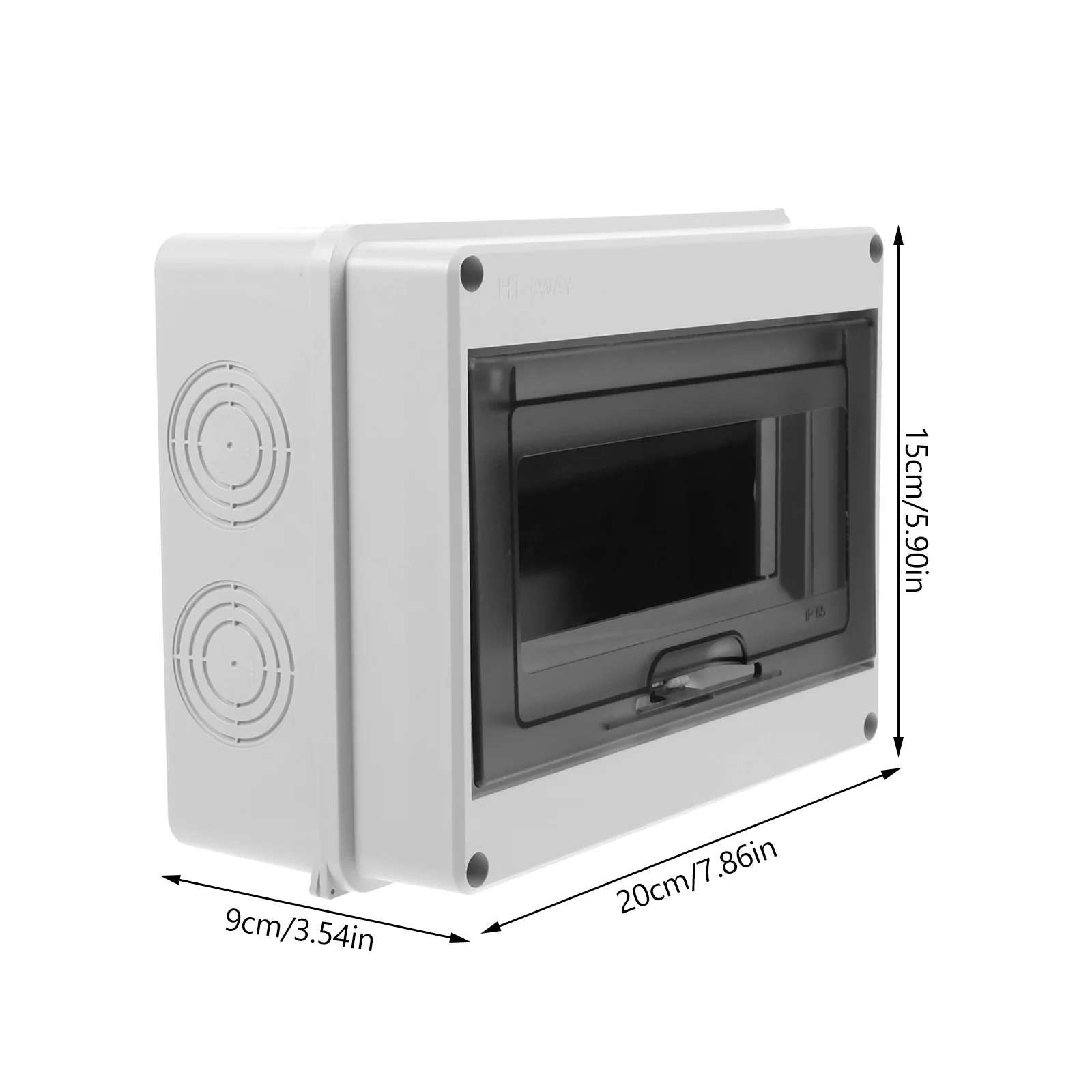 Distribution Box Weather Proof Electrical Boxes Outdoor Light Grey Weatherproof Plastic